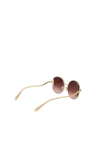Gafas de sol mujer - Categoría 3 - Comma - Blanco y dorado