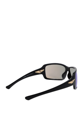 Gafas de sol hombre - Lentes efecto espejo - Categoría 2 - Police - Negro