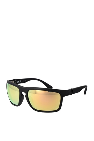 Gafas de sol hombre - Lentes efecto espejo - Categoría 3 - Police - Negro
