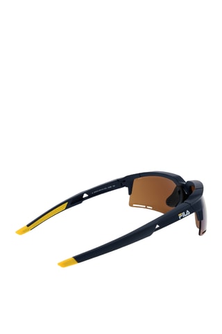 Gafas de sol hombre - Lentes efecto espejo - Categoría 3 - Fila - Azul