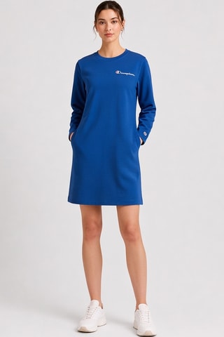 Vestido camiseta - Azul petróleo