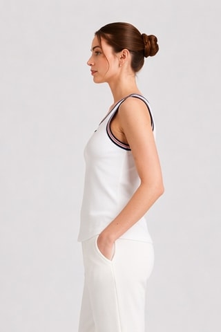 Camiseta de tirantes - Blanco