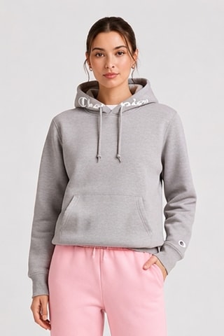 Sudadera con capucha - Gris jaspeado