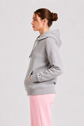 Sudadera con capucha - Gris jaspeado