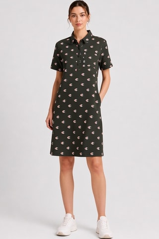 Vestido recto - Negro