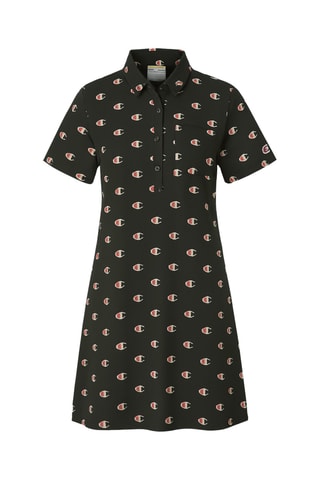 Vestido recto - Negro