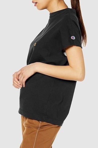 Camiseta loose - Negro