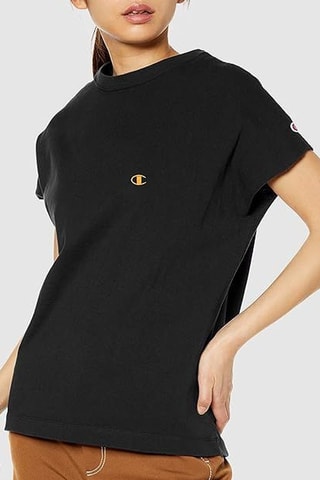 Camiseta loose - Negro