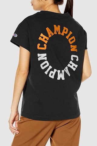 Camiseta loose - Negro