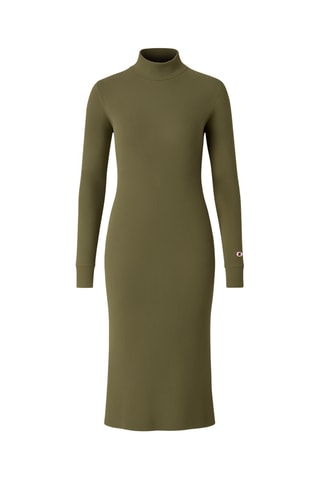Vestido jersey - Caqui