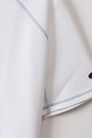 Camiseta loose con capucha - Blanco