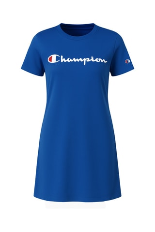 Vestido camiseta - Azul rey