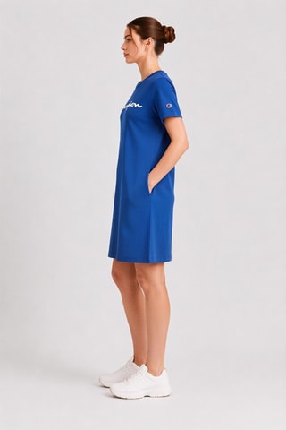 Vestido camiseta - Azul rey
