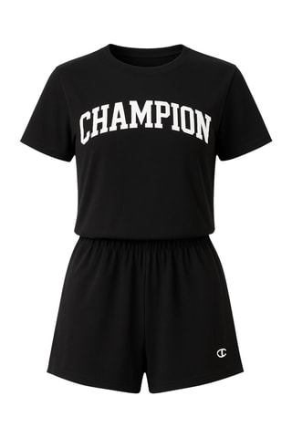 Camiseta y short - Negro