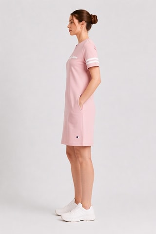 Vestido camiseta - Rosa
