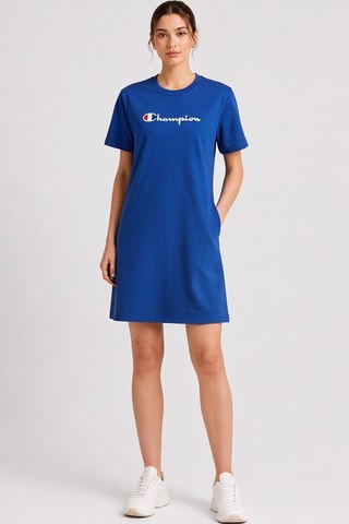 Vestido camiseta - Azul rey