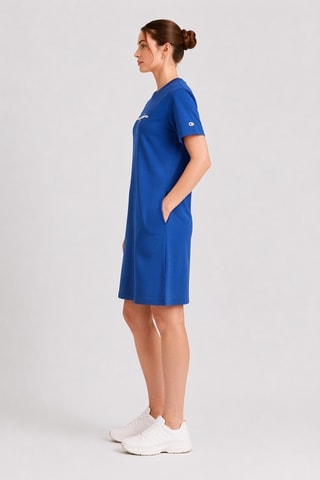 Vestido camiseta - Azul rey