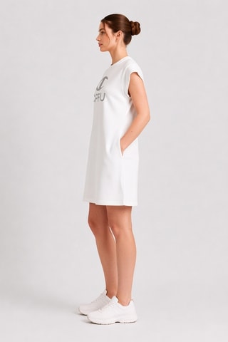 Vestido camiseta - Blanco