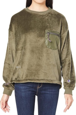 Sudadera con capucha - Verde oliva