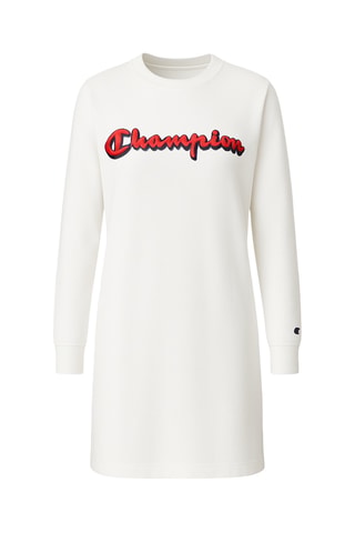 Vestido sudadera - Blanco