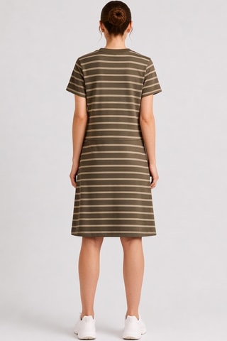 Vestido camiseta - Caqui