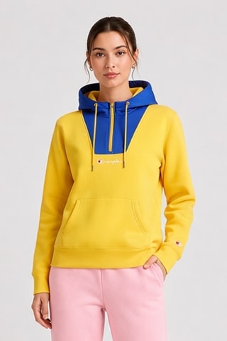 Sudadera con capucha - Amarillo