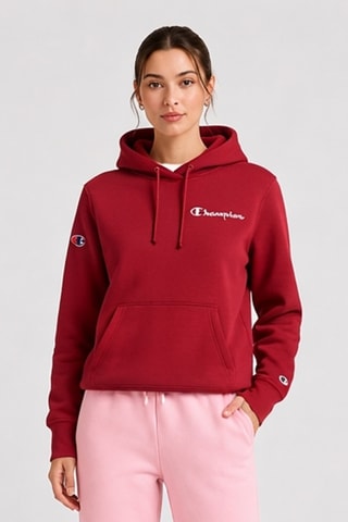 Sudadera con capucha - Rojo