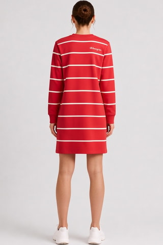 Vestido sudadera - Rojo