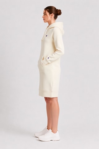 Vestido sudadera - Blanco