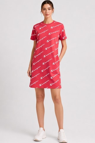 Vestido camiseta - Rojo