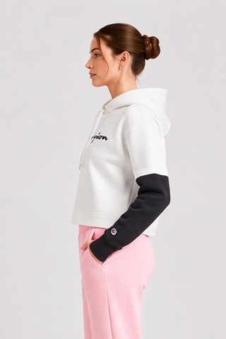 Sudadera con capucha - Blanco