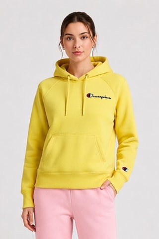 Sudadera con capucha - Amarillo