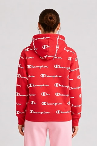 Sudadera con capucha - Rojo