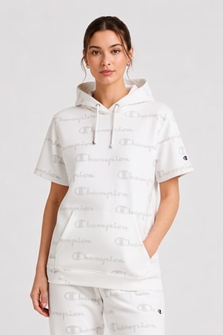 Camiseta con capucha - Blanco