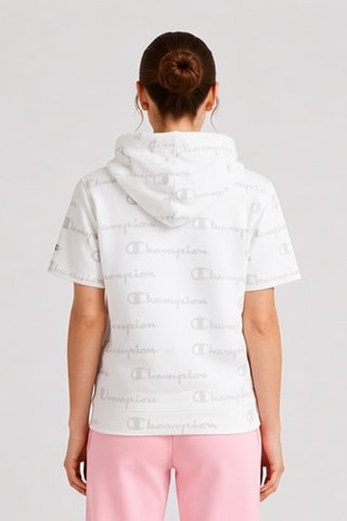 Camiseta con capucha - Blanco