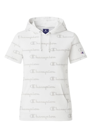 Camiseta con capucha - Blanco