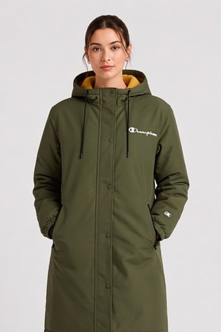 Parka con capucha - Caqui