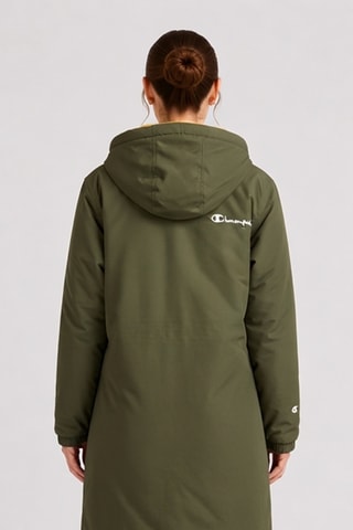 Parka con capucha - Caqui