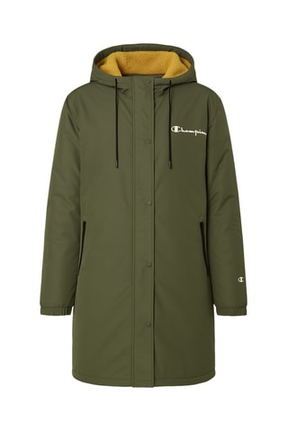 Parka con capucha - Caqui