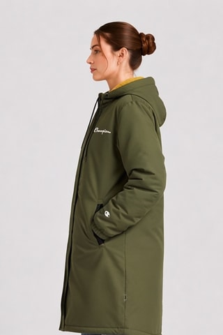 Parka con capucha - Caqui