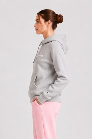 Sudadera con capucha - Gris claro jaspeado