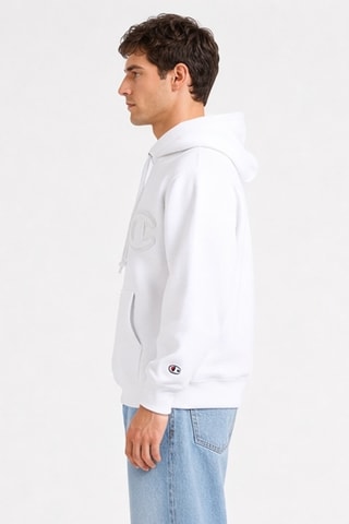 Sudadera con capucha - Blanco