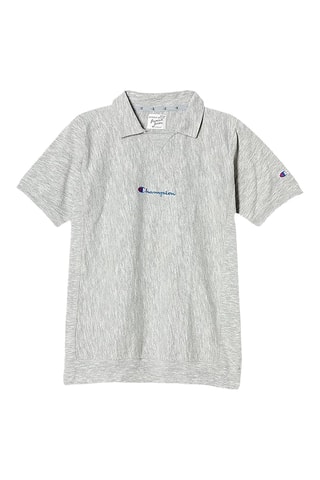 Polo regular fit - Gris jaspeado