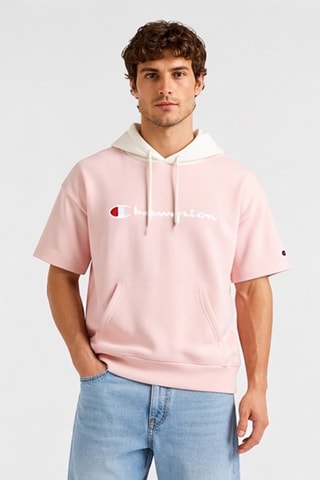 Sudadera con capucha - Rosa empolvado