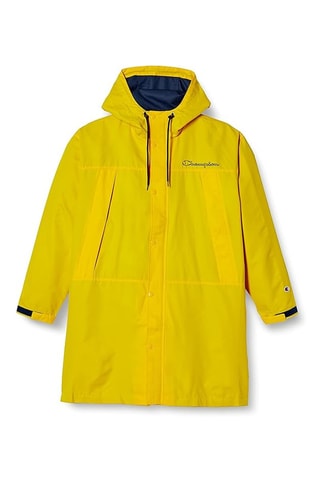 Impermeable con capucha - Amarillo