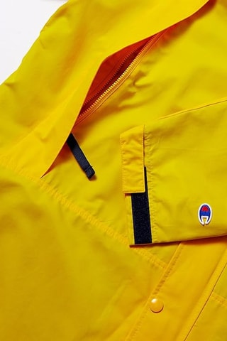 Impermeable con capucha - Amarillo