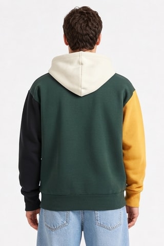 Sudadera con capucha - Verde oscuro