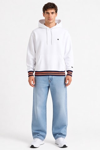 Sudadera con capucha - Blanco
