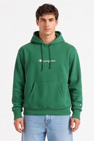 Sudadera con capucha - Verde oscuro
