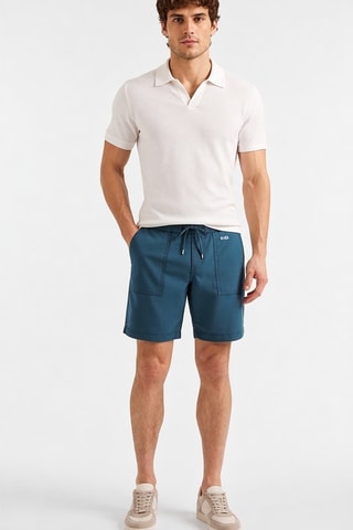 Short - Azul petróleo